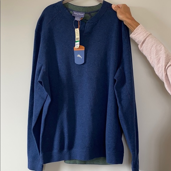 tommy bahama reversible sweatshirt